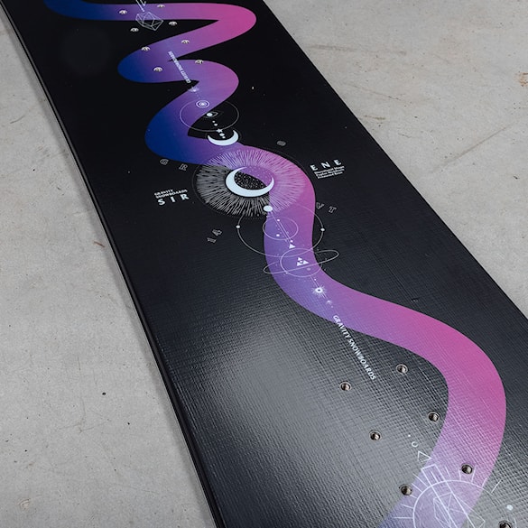 Snowboard Gravity Sirene Black 2025 - 20