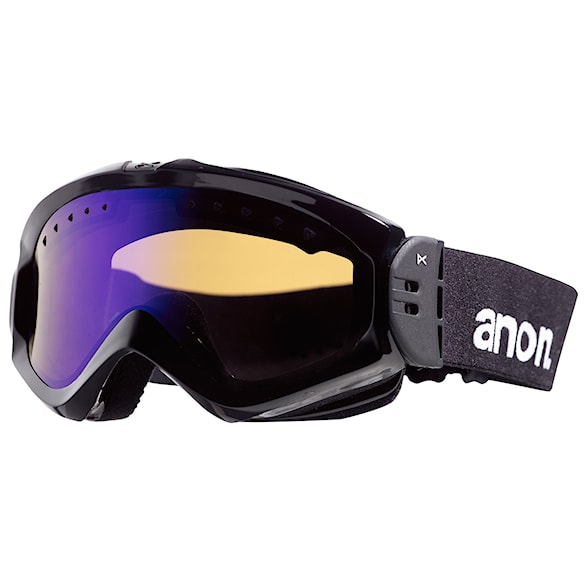 Snowboardové brýle Anon Majestic black | blue solex - 1