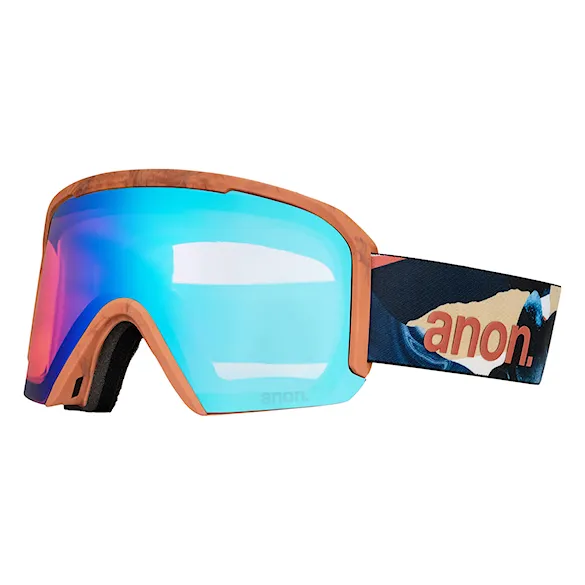 Snowboardové brýle Anon Nesa S marble collage | perc.variable blue+p.cloudy pink 2027 - 4