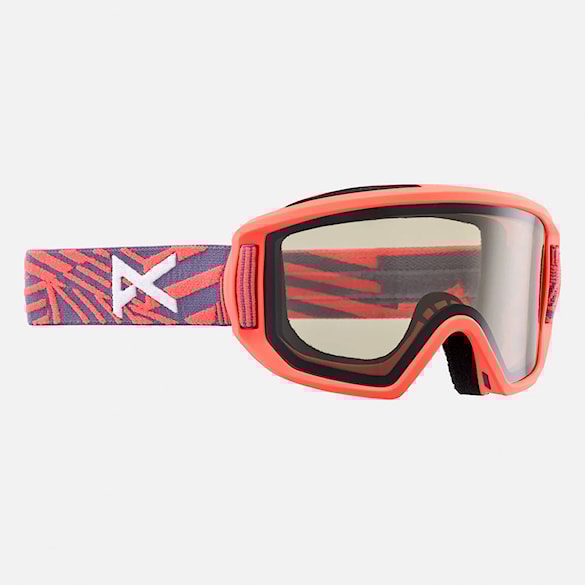 Gogle snowboardowe Anon Relapse Jr MFI zig zag | smoke 2025 - 2