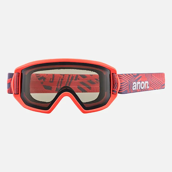 Snowboard Goggles Anon Relapse Jr MFI zig zag | smoke 2025 - 3