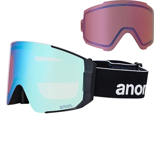 Snowboardové brýle Anon Sync black | perceive variable blue+p.cloudy pink 2027 - 1