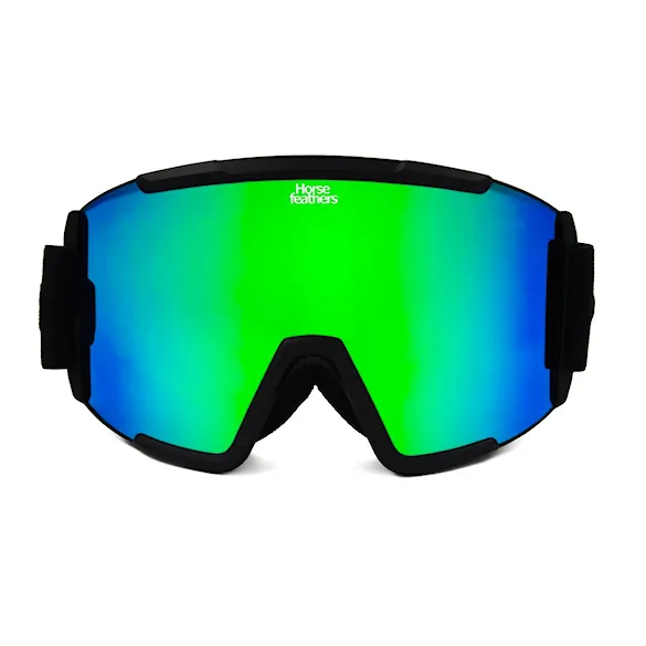 Snowboardové brýle Horsefeathers Feston black | mirror green 2027 - 3