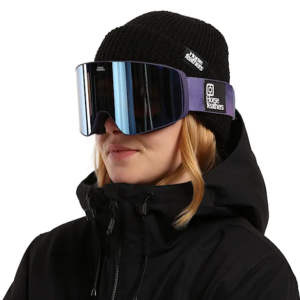 Snowboardové brýle Horsefeathers Lynx aurora | mirror blue 2027 - 2