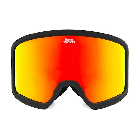 Snowboardové brýle Horsefeathers Tarpe black | mirror red 2027 - 3