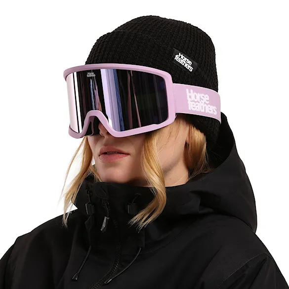 Snowboardové brýle Horsefeathers Tarpe lila | mirror pink smoke 2027 - 2