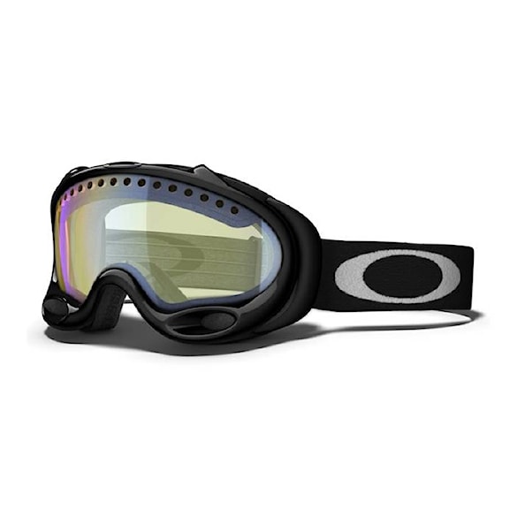 Snowboardové brýle Oakley A Frame jet black | h.i. yellow - 1