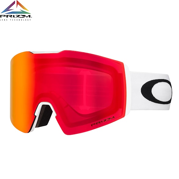 Snowboardové okuliare Oakley Fall Line L matte white | prizm snow torch iridium 2026 - 1