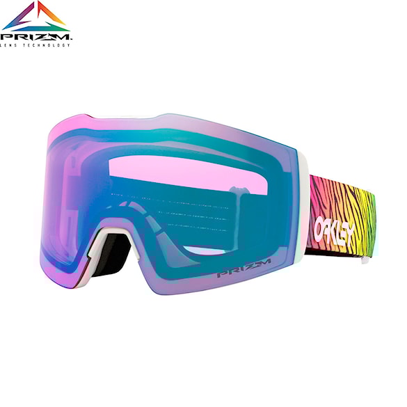 Gogle snowboardowe Oakley Fall Line M bengal white | prizm snow iced iridium 2025 - 1