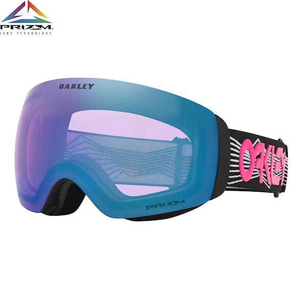 Snowboardové brýle Oakley Flight Deck M black wired | prizm snow iced iridium 2026 - 1