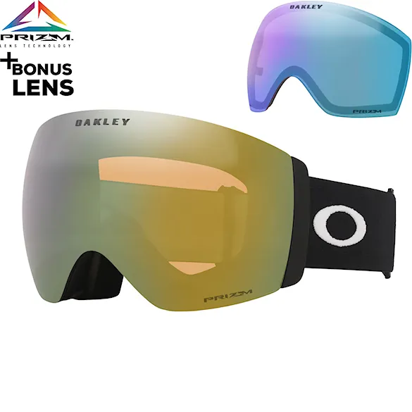 Snowboardové brýle Oakley Flight Deck Pro L matte black | prizm sage gold & prizm iced 2026 - 1