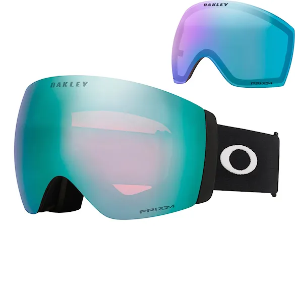 Snowboardové brýle Oakley Flight Deck Pro L matte black | prizm sapphire & prizm iced 2027 - 1