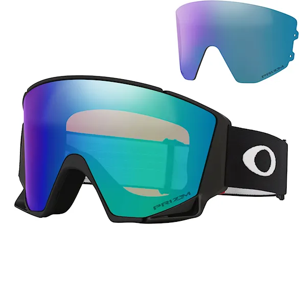 Snowboard Goggles Oakley Flow Scape L matte black | prizm argon & prizm iced - 1