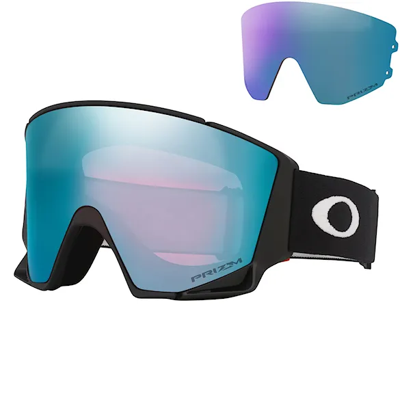 Snowboardové brýle Oakley Flow Scape L matte black | prizm sapphire & prizm iced 2027 - 1