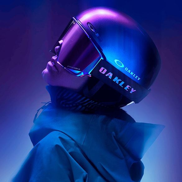 Gogle snowboardowe Oakley Flow Scape L purple green colorshift | prizm black - 3