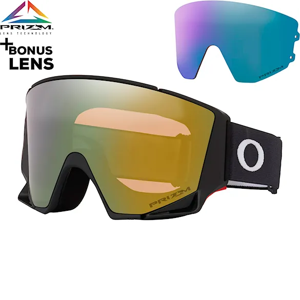 Snowboard Goggles Oakley Flow Scape M matte black | prizm sage gold & prizm iced 2026 - 1