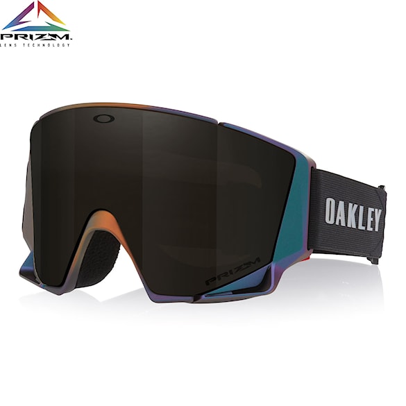 Snowboard Goggles Oakley Flow Scape M purple green colorshift | prizm black - 1