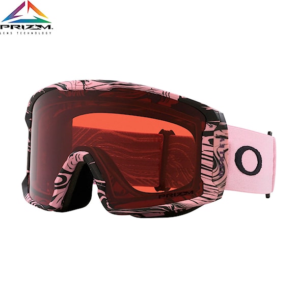 Gogle snowboardowe Oakley Line Miner L toadstool swirl | prizm snow garnet 2025 - 1