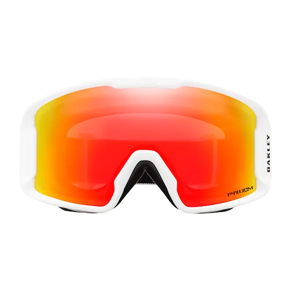 Snowboard Goggles Oakley Line Miner M matte white | prizm snow torch iridium 2027 - 2