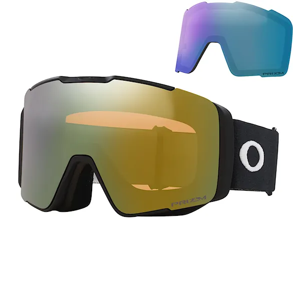 Snowboard Goggles Oakley Line Miner Pro L matte black | prizm sage gold & prizm iced 2027 - 1