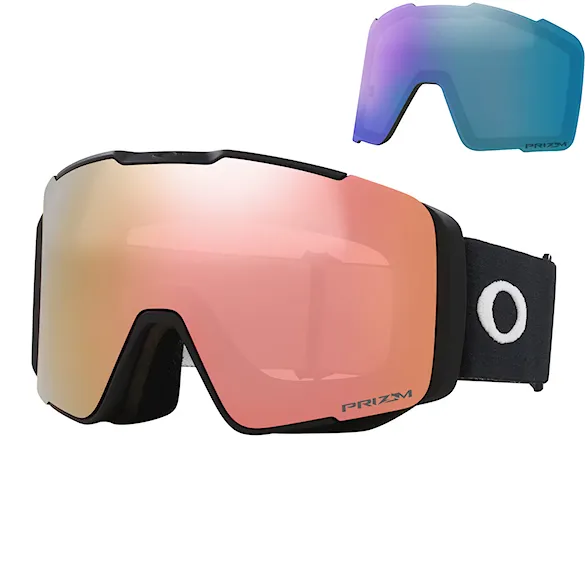 Gogle snowboardowe Oakley Line Miner Pro M matte black | prizm rose gold & prizm iced 2027 - 1