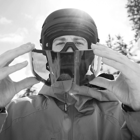 Gogle snowboardowe Oakley Line Miner Pro M matte black | prizm rose gold & prizm iced 2027 - 6