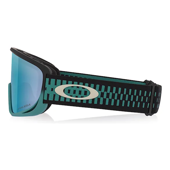 Snowboard Goggles Oakley Mont Scape L matte black aqua gradient fade | prizm sapphire 2027 - 2
