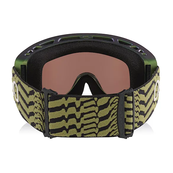 Snowboard Goggles Oakley Mont Scape L matte silver green colorshift | prizm black 2027 - 3