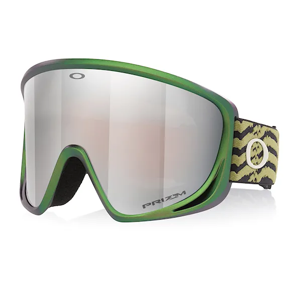 Snowboard Goggles Oakley Mont Scape L matte silver green colorshift | prizm black 2027 - 1