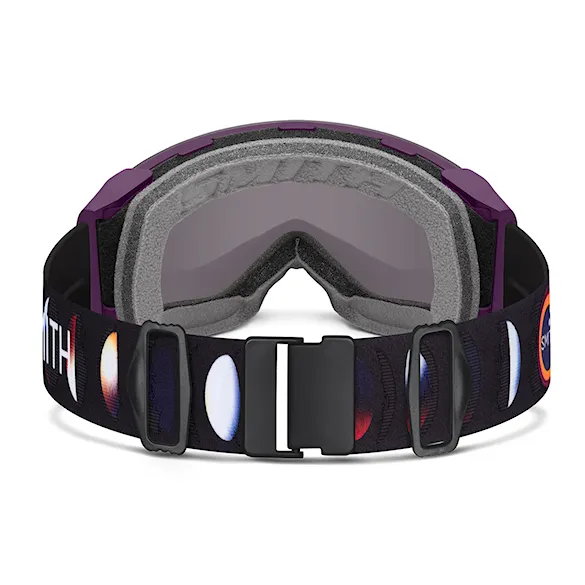 Gogle snowboardowe Smith 4D Mag cherry lacquer phase | cp sun platinum mirror+cp storm blue 2027 - 2
