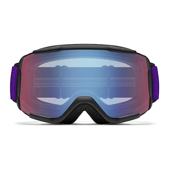 Gogle snowboardowe Smith Daredevil black donuts | blue sensor mirro 2027 - 3