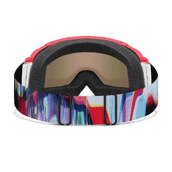 Gogle snowboardowe Smith Daredevil patrol mixed signals | red sol-x mirror 2026 - 2