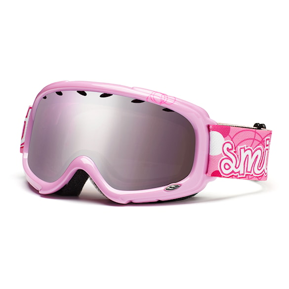 Snowboardové brýle Smith Gambler Graphic pink pop | ignitor mirror 2011 - 1