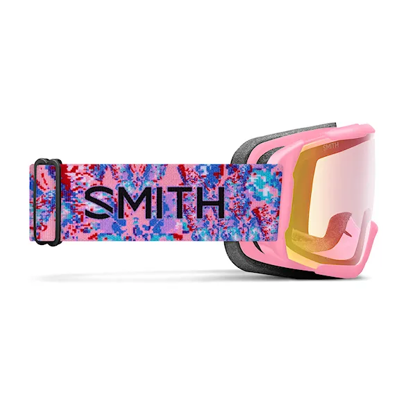 Gogle snowboardowe Smith Grom bright pink lofi | red sensor mirror 2027 - 4