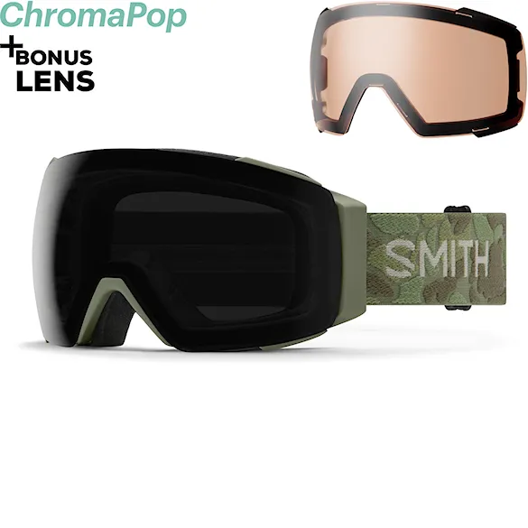 Gogle snowboardowe Smith I/O Mag smith x high fives | cp sun black+cp storm amber 2026 - 1