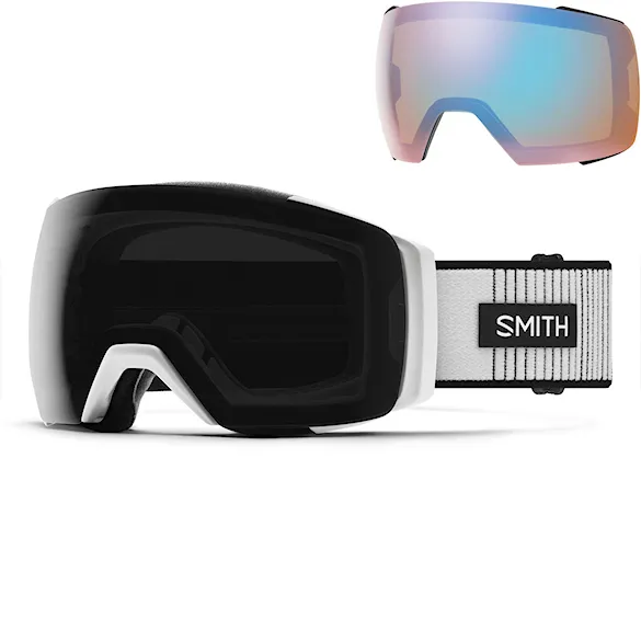 Snowboardové brýle Smith I/O Mag XL white fade out | cp sun black+cp storm blue sensor m 2026 - 1