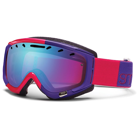 Snowboardové brýle Smith Phase neon red typepress | sensor mirror 2013 - 1