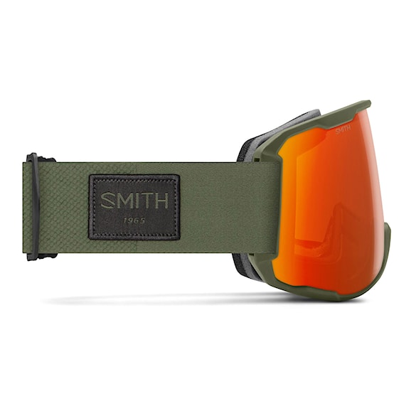 Snowboardové okuliare Smith Preview fatigue green | cp everyday red mirror 2026 - 4