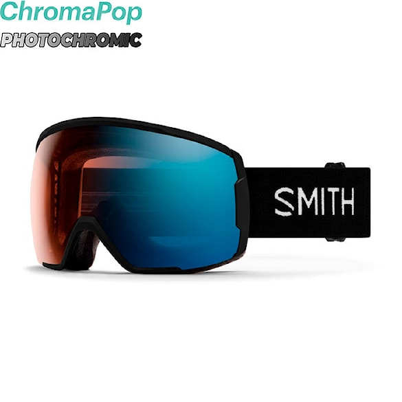 Snowboardové okuliare Smith Proxy black | cp pro photochromic  blue mirror 2026 - 1