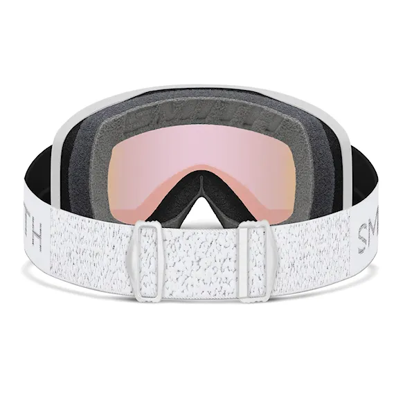 Gogle snowboardowe Smith Rally white chunky knit | blue sensor 2026 - 3