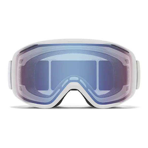 Gogle snowboardowe Smith Rally white chunky knit | blue sensor 2026 - 5