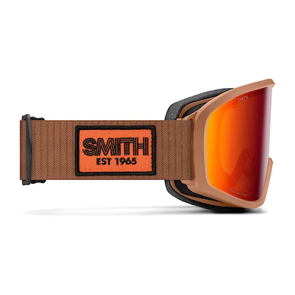 Gogle snowboardowe Smith Reason OTG camel warm steel | red solx mirror 2027 - 4