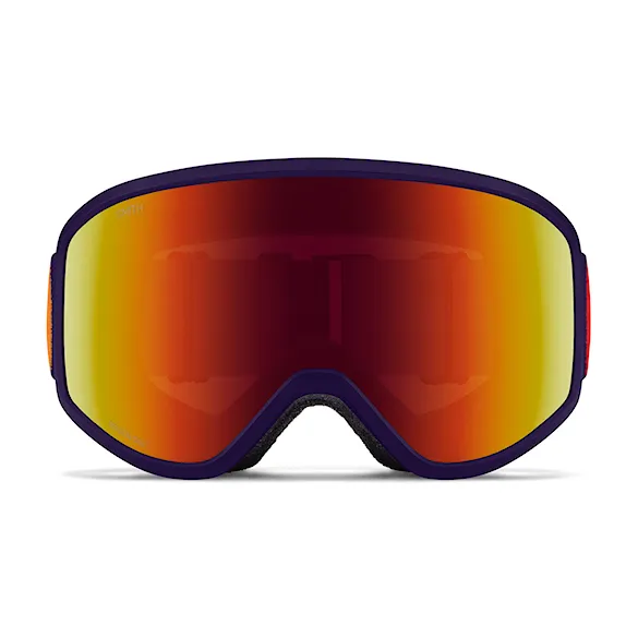 Gogle snowboardowe Smith Reason OTG deep plum gradient | red solx mirror 2027 - 3