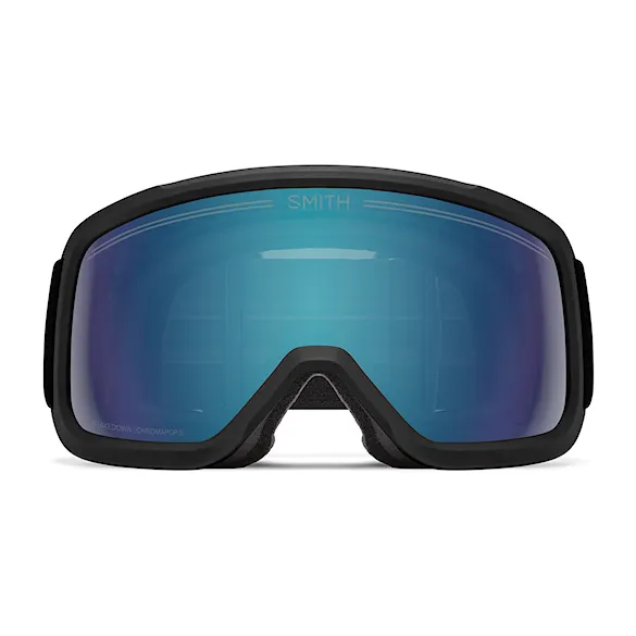 Gogle snowboardowe Smith Shakedown black | cp ed blue mirror+clear 2027 - 3