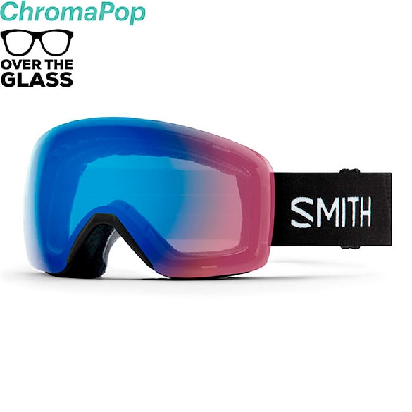 Snowboard Goggles Smith Skyline black | cp storm rose flash 2026 - 1