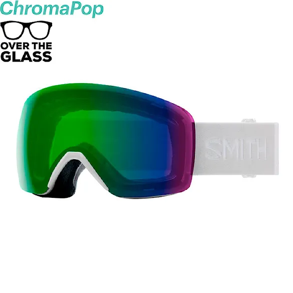 Gogle snowboardowe Smith Skyline white vapor | cp everyday green mirror 2026 - 1