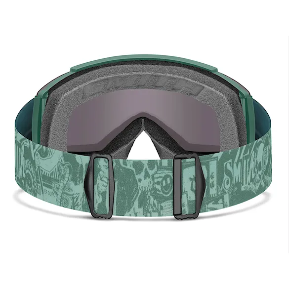 Gogle snowboardowe Smith Squad cactus zine | cp sun black gold mirror+clear 2026 - 2