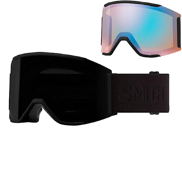 Snowboardové brýle Smith Squad MAG blackout | cp sun black+cp storm blue sensor mi 2027 - 1