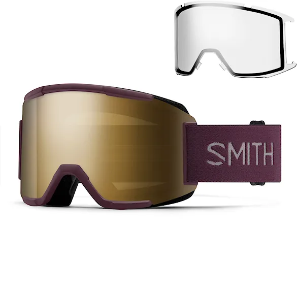 Snowboardové brýle Smith Squad mystic | cp sun black gold mirror+clear 2026 - 1
