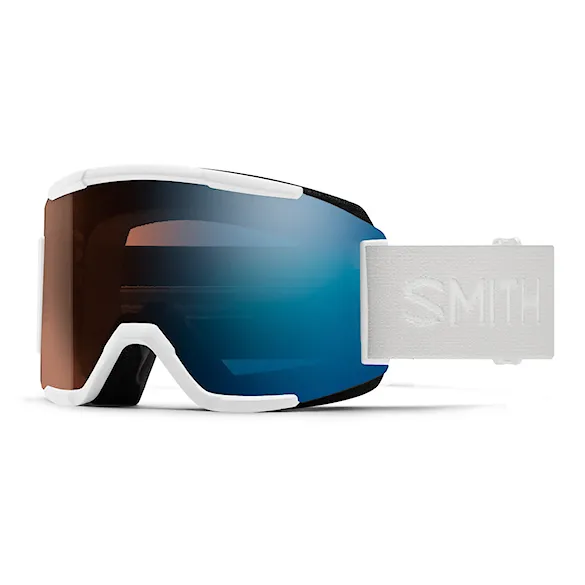 Snowboardové brýle Smith Squad white vapor | cp pro photochromic blue mirror 2026 - 1
